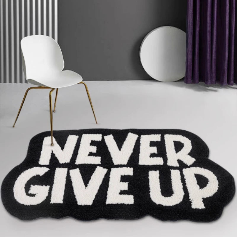 "Never Give Up" 80x120cm