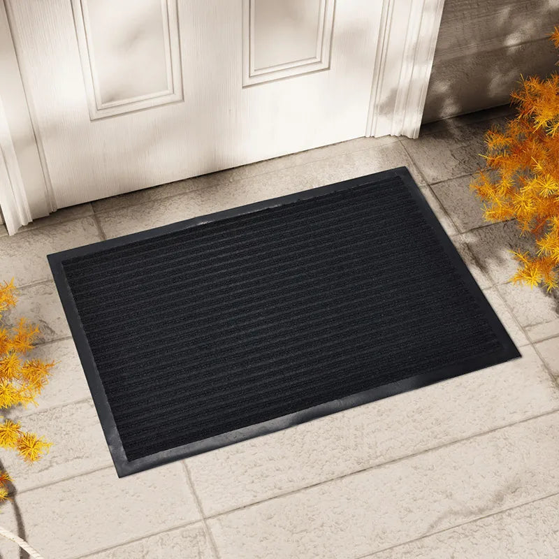 Tapis d'entrée noir