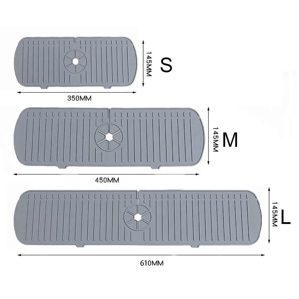 Tapis de drainage en silicone