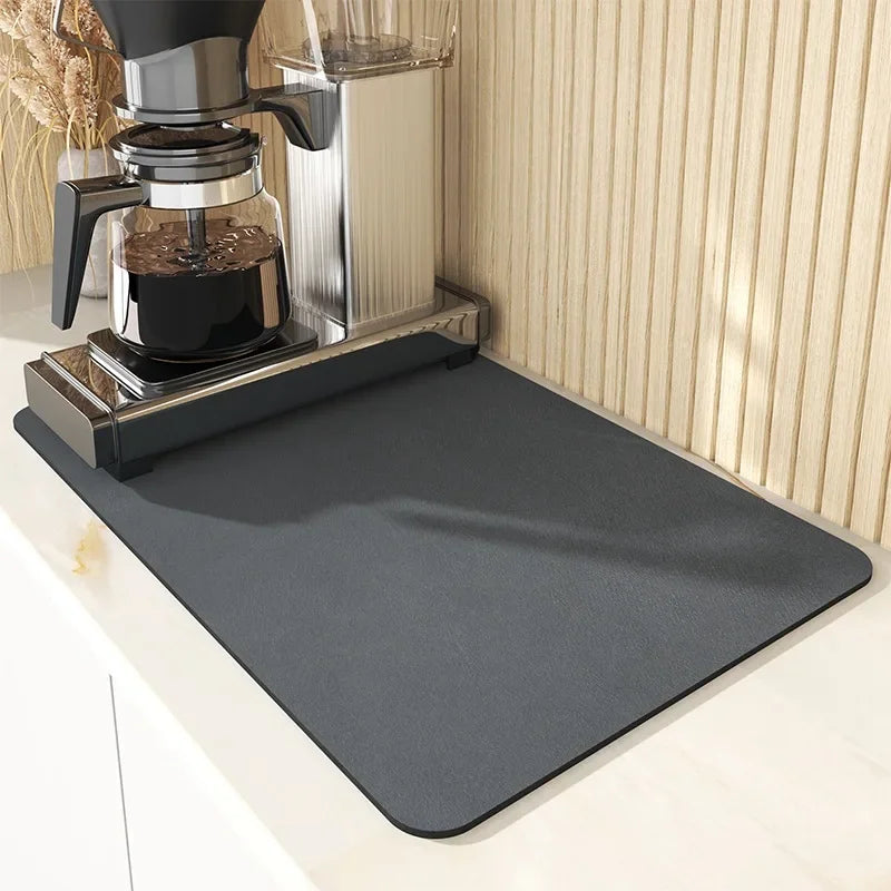 Tapis absorbant Noir profond 