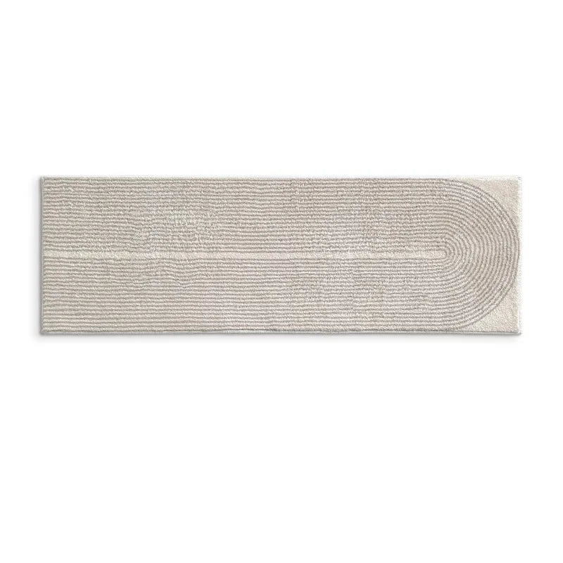 Tapis de chambre "Pure Stripe" sur fond blanc 