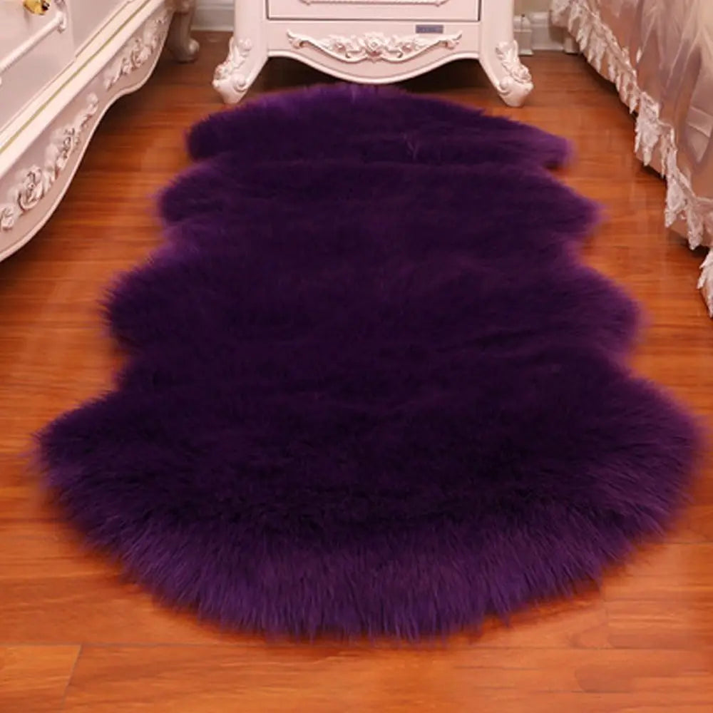 Tapis de chambre Sheepy Purple