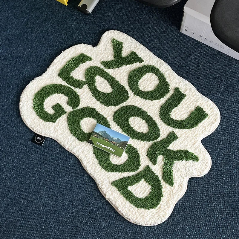 Tapis de chambre "Taxta Warm green" 2 