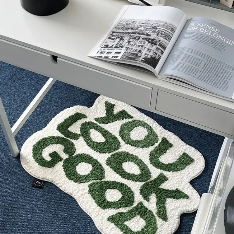 Tapis de chambre "Taxta Warm green" 3