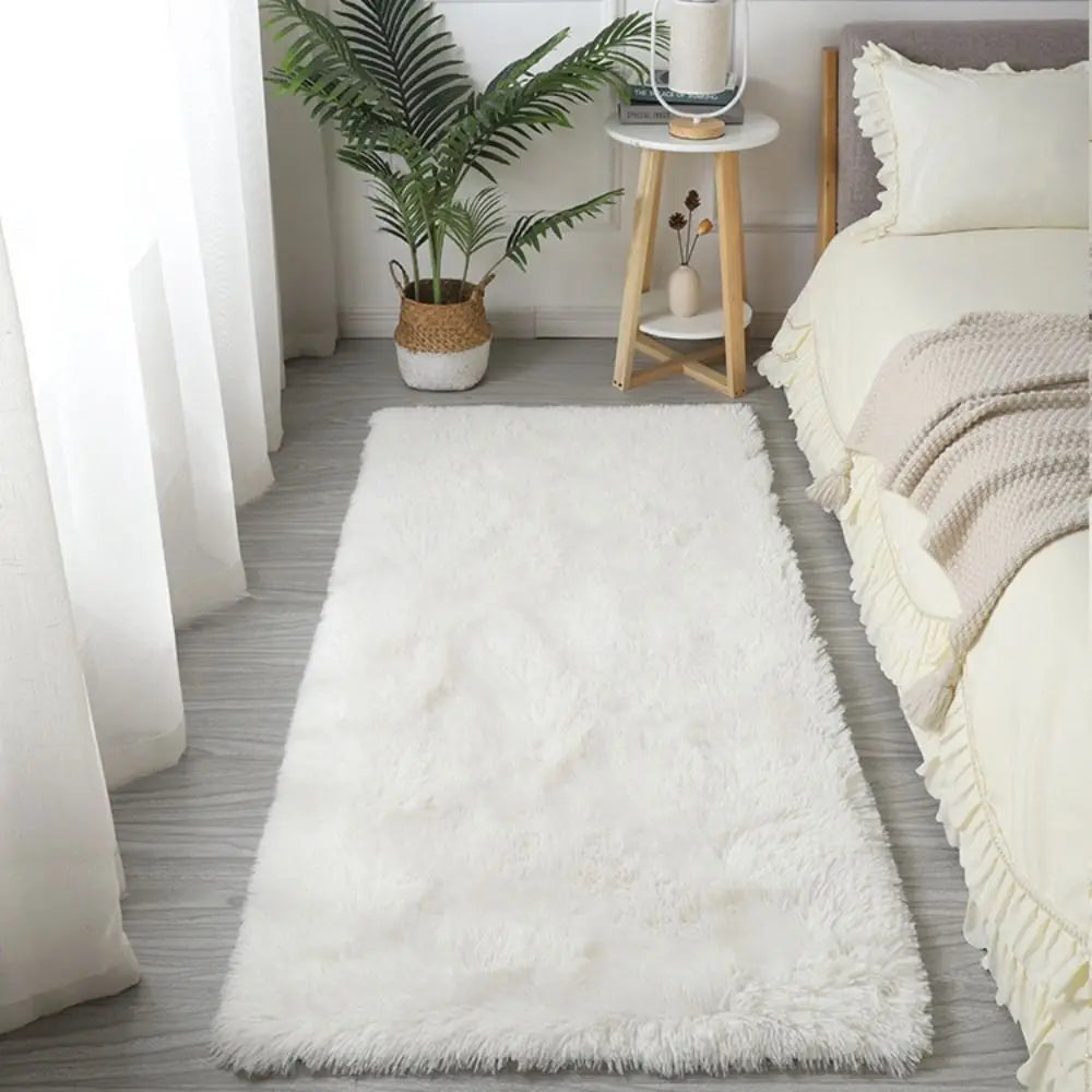 Tapis de chambre cloud soft blanc 